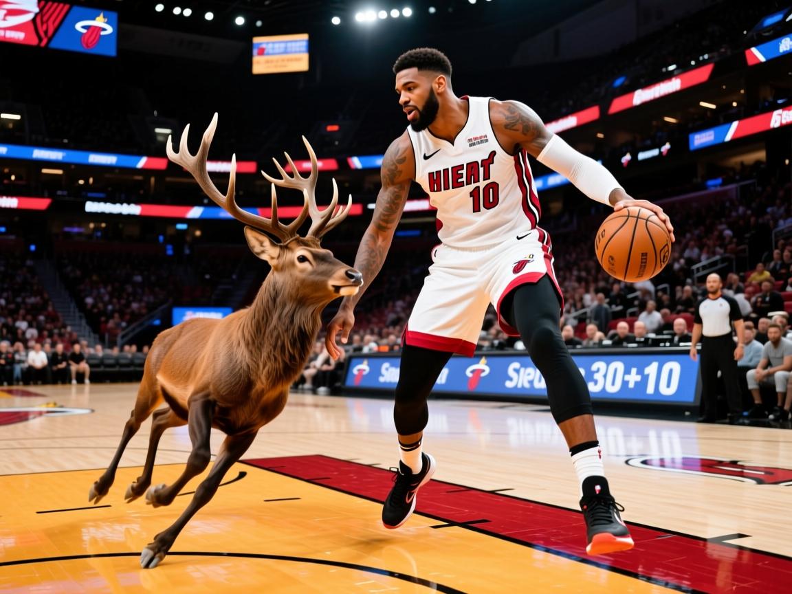 雄鹿轻取热火,字母哥砍下30+10 第2张